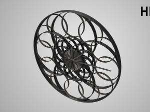modern clock 3D Model