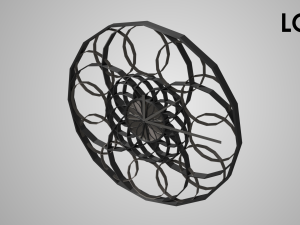 modern clock 3D Model