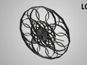 modern clock 3D Model