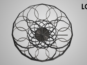 modern clock 3D Model