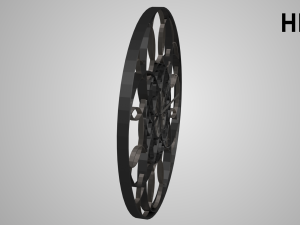 modern clock 3D Model