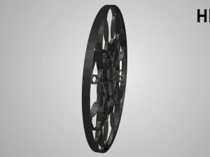 modern clock 3D Model