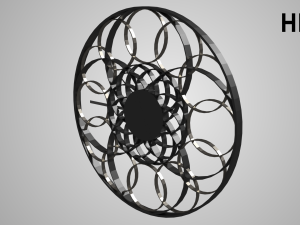 modern clock 3D Model