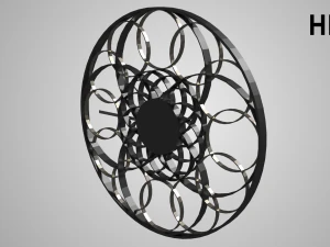 modern clock 3D Model