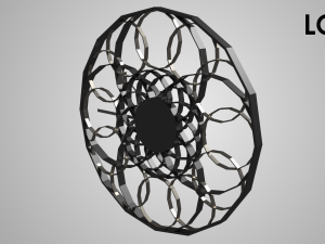 modern clock 3D Model