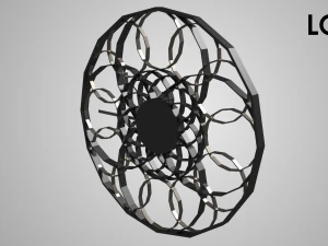 modern clock 3D Model