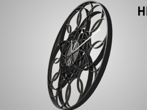 modern clock 3D Model