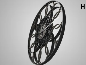 modern clock 3D Model