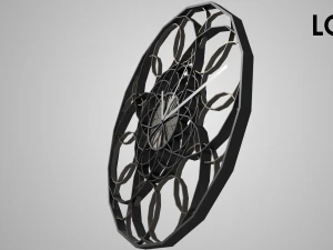modern clock 3D Model