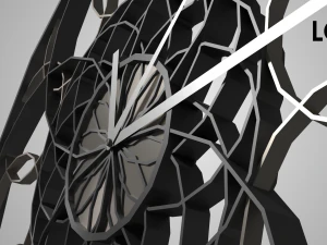 modern clock 3D Model