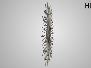 modern clock Model 3D