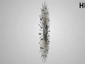 modern clock 3D Model