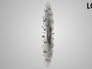 modern clock Model 3D
