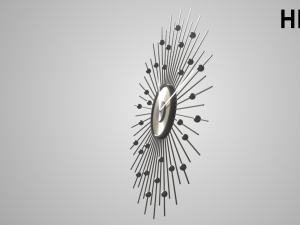 modern clock Model 3D