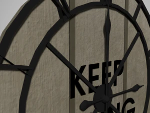 modern clock 3D Model