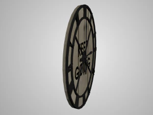 modern clock 3D Model