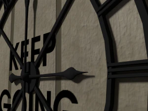 modern clock 3D Model