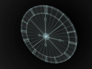 modern clock 3D Model