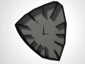 modern clock 3D Model