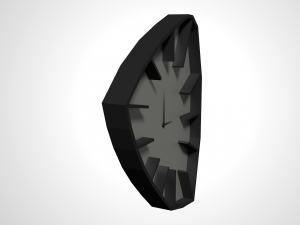 modern clock 3D Model