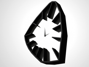 modern clock 3D Model