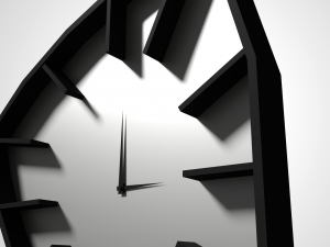 modern clock 3D Model