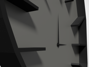 modern clock 3D Model