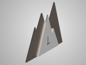 modern clock 3D Model