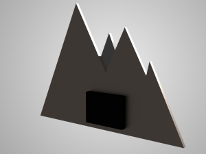 modern clock 3D Model