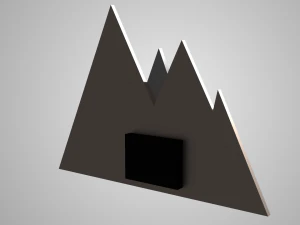 modern clock 3D Model