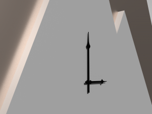 modern clock 3D Model