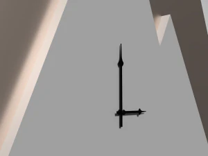 modern clock 3D Model