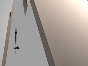 modern clock 3D Model