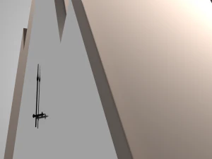 modern clock 3D Model