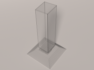 fire-water pillar 3D Model