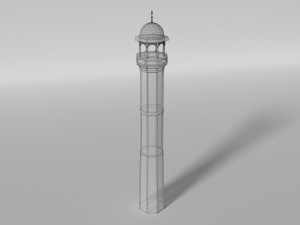 minaret 3D 모델