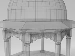 minaret 3D 모델