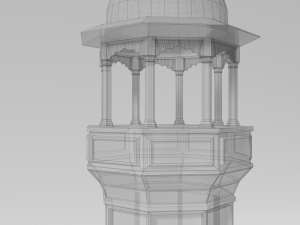 minaret 3D 모델