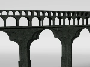 aqueduct section 3D Model