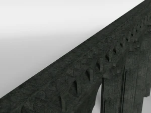 aqueduct section 3D Model