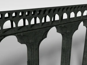 aqueduct section 3D Model