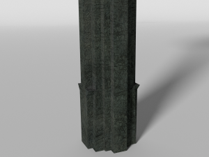 aqueduct section 3D 모델