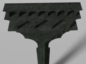aqueduct section 3D Model
