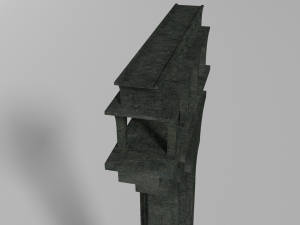aqueduct section 3D 모델