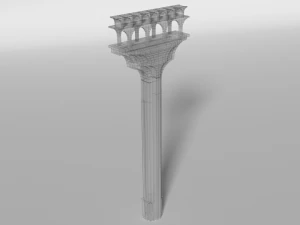 aqueduct section 3D Model