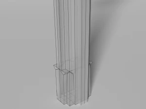 aqueduct section 3D Model