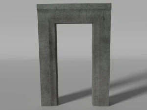 ancient gates set 3D Model