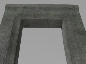 ancient gates set 3D Model