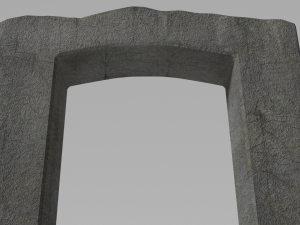 ancient gates set 3D 模型