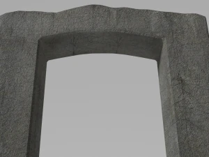ancient gates set 3D Model